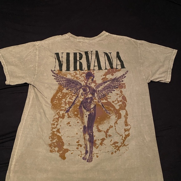 Vintage NIRVANA In Utero Tee | Grunge 90s Band Shirt | Distressed Graphic | NEW - Picture 3 of 3